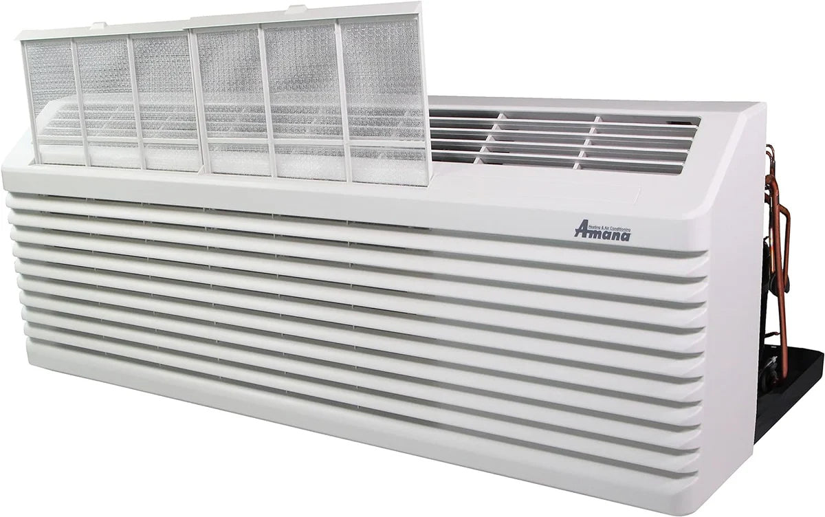 Amana J-Series 9,000 Btu R-32 Package Terminal Air Conditioner w/2.5Kw Electric Heat