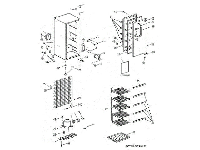 GE Freezer Owners Guide 49-6960