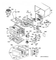 GE Microwave Washer, Plain WB1X1521