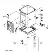 GE Bracket-Roller WH09X10003