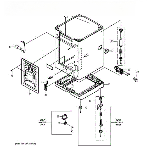 GE Bracket-Roller WH09X10003