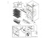 GE Freezer Bracket Fan WR2X8729