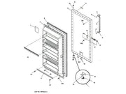 GE Freezer Name Plate WR04X10016