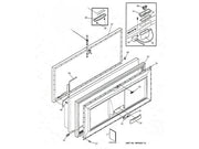 GE Freezer Handle Chrome WR12X489