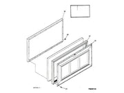 GE Freezer Handle White WR12X10074