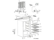 GE Freezer Top Hinge WR13X5175