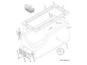 GE Freezer Access Panel WR17X3069