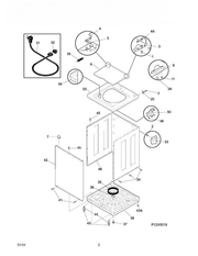 Frigidaire Lid-Bisque No Inst 131374404