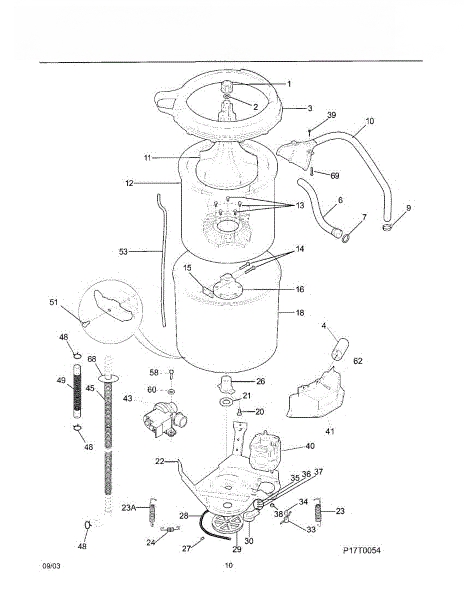 Frigidaire Washer/Dryer Combo Shield-Motor 131513300