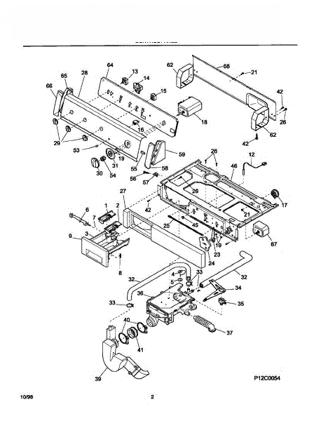Frigidaire Bracket-Console Support 131721500