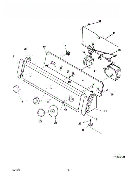 Frigidaire Trimplate GBA1JSNF 134039300