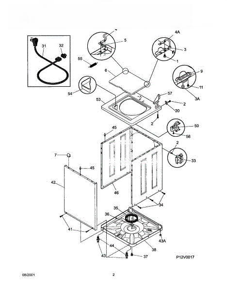 Frigidaire Bracket-``f``console Support 134086400