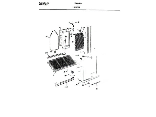 Frigidaire Freezer Bale Wire 215012000