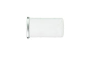Frigidaire Freezer Trim-Handle 2.47" White W/satin Alum Band 215870629