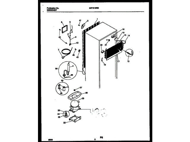 Frigidaire Freezer Bracket-Capacitor 215886600