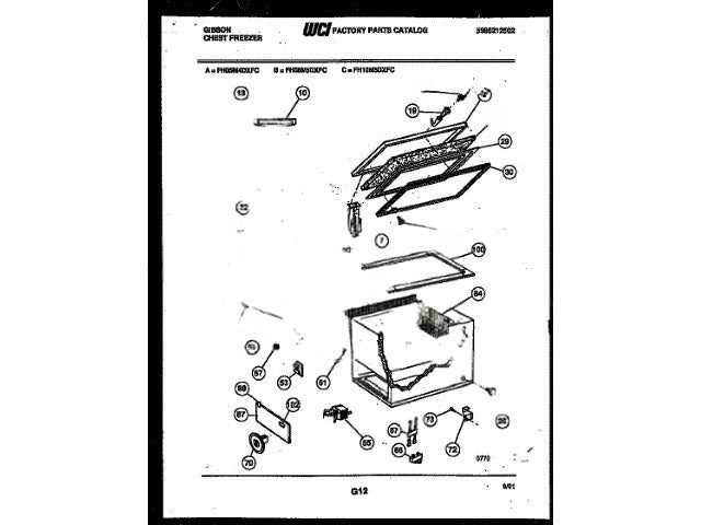 Frigidaire Freezer Plug-Drain 216073902