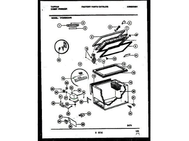 Frigidaire Freezer Breaker-Corners, Gray 216105503