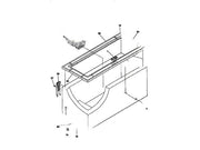 Frigidaire Freezer Support, Lock 216117701