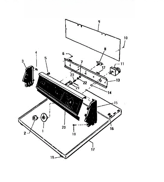 Frigidaire Cover-Back 3205898