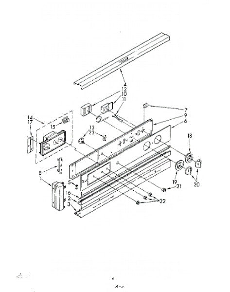 Frigidaire Microwave Screw, Truss Head, #8-18 X 1/2 5303281584