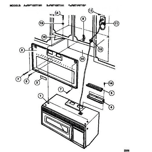 Frigidaire Microwave Screw-M(special) 5303284153