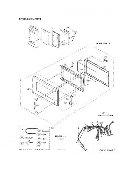 Frigidaire Microwave Washer, Flat, 30MM, 5303318766