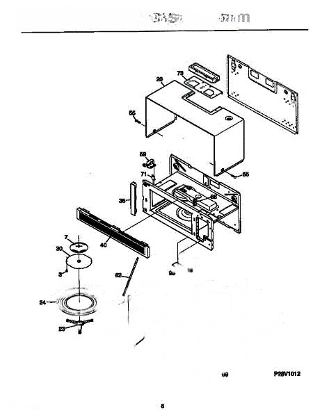 Frigidaire Microwave Rod-Mounting, 5303319638