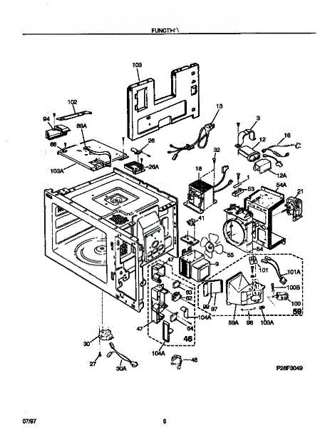 Frigidaire Microwave Latch-Door Assy, Lower 5303321777