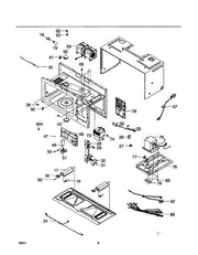 Frigidaire Microwave Wiring Harness`a 5304423387
