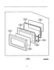 Frigidaire Microwave Spring, Door Latch 5304423407