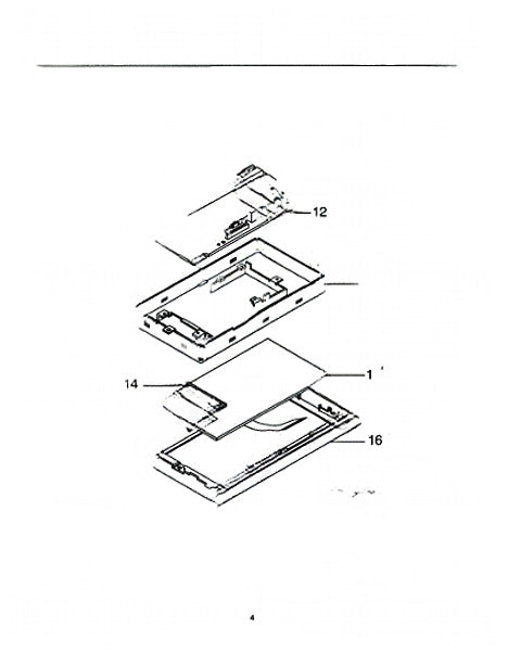 Frigidaire Microwave Switch`touch Control `membrane `black 5304423468
