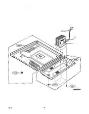 Frigidaire Microwave Foot, Cabinet Support , 5304423498