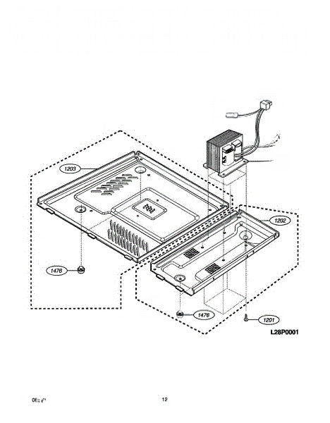 Frigidaire Microwave Foot, Cabinet Support , 5304423498