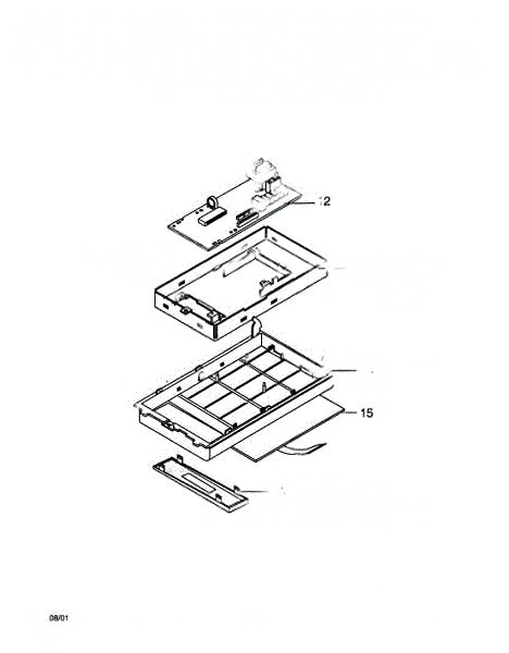 Frigidaire Microwave Switch`touch Control `membrane `black 5304423515