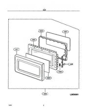 Frigidaire Microwave Screen, Door , Glass , Front 5304424865