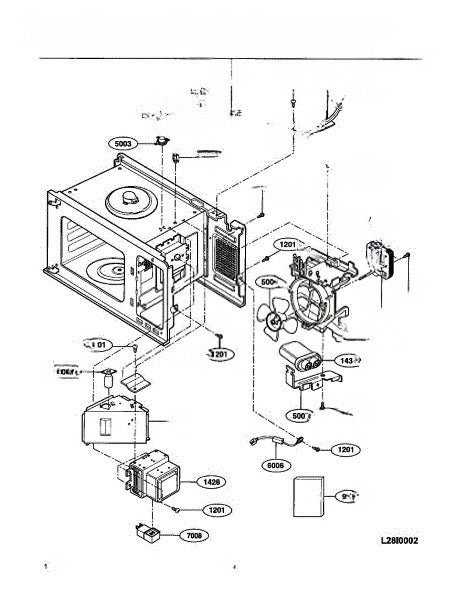 Frigidaire Microwave Bracket, Capacitor Mounting 5304424877