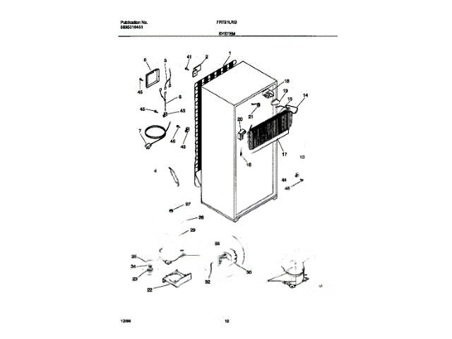 Frigidaire Freezer Clipcompressor Mounting 5308003596