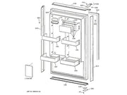 GE Freezer Door Handle WR12X10385