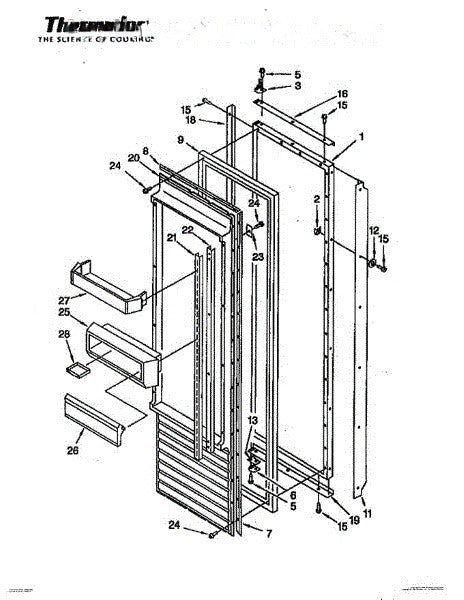 Bosch Refrigerator Trim, Bottom, 42 In. 00487913