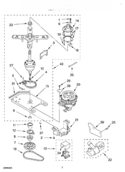 Whirlpool Shield, Motor 3430197