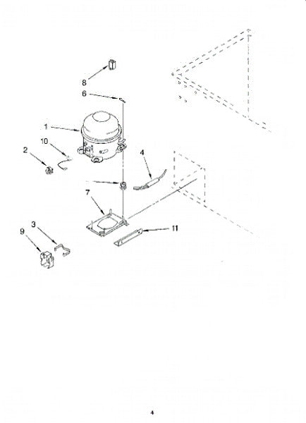 Whirlpool Freezer Relay 4356663