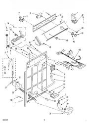Whirlpool Harness, Wiring (for Detail See Wiring Harness Parts Page.) Also See Clips. 3950052