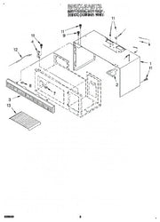 Whirlpool Microwave Cover, Power Cord 4358761