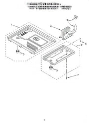 Whirlpool Microwave Base Plate (l) 4359921