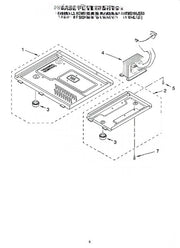 Whirlpool Microwave Base Plate (r) 4359922
