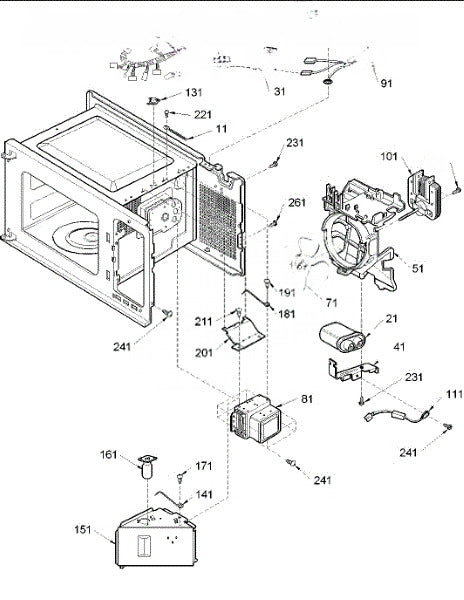 Whirlpool Microwave Bracket, H.v.c. 4359161