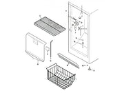 Whirlpool Freezer Gasket, Cover Evaporator (right) 4390663