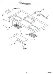 Whirlpool Microwave Base 4359537