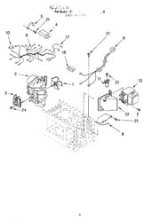 Whirlpool Microwave Leadwire Assembly 8184382