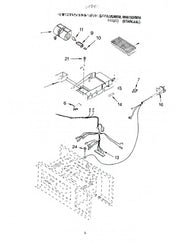 Whirlpool Microwave Power Cord 8184967